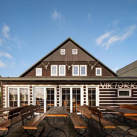 Krkonošská chata Viktorka Janske Lazne Exterior foto