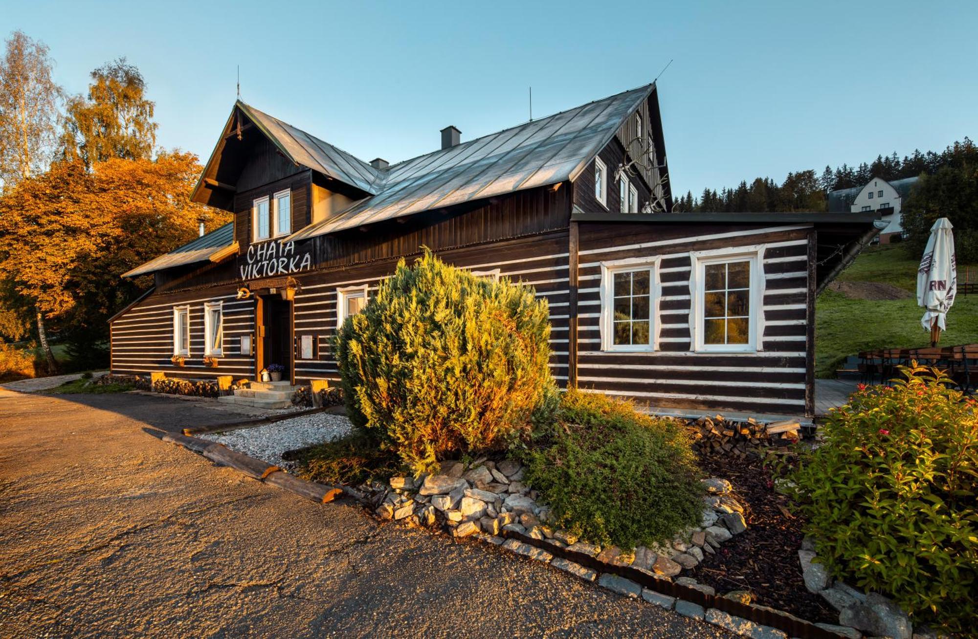Krkonošská chata Viktorka Janske Lazne Exterior foto