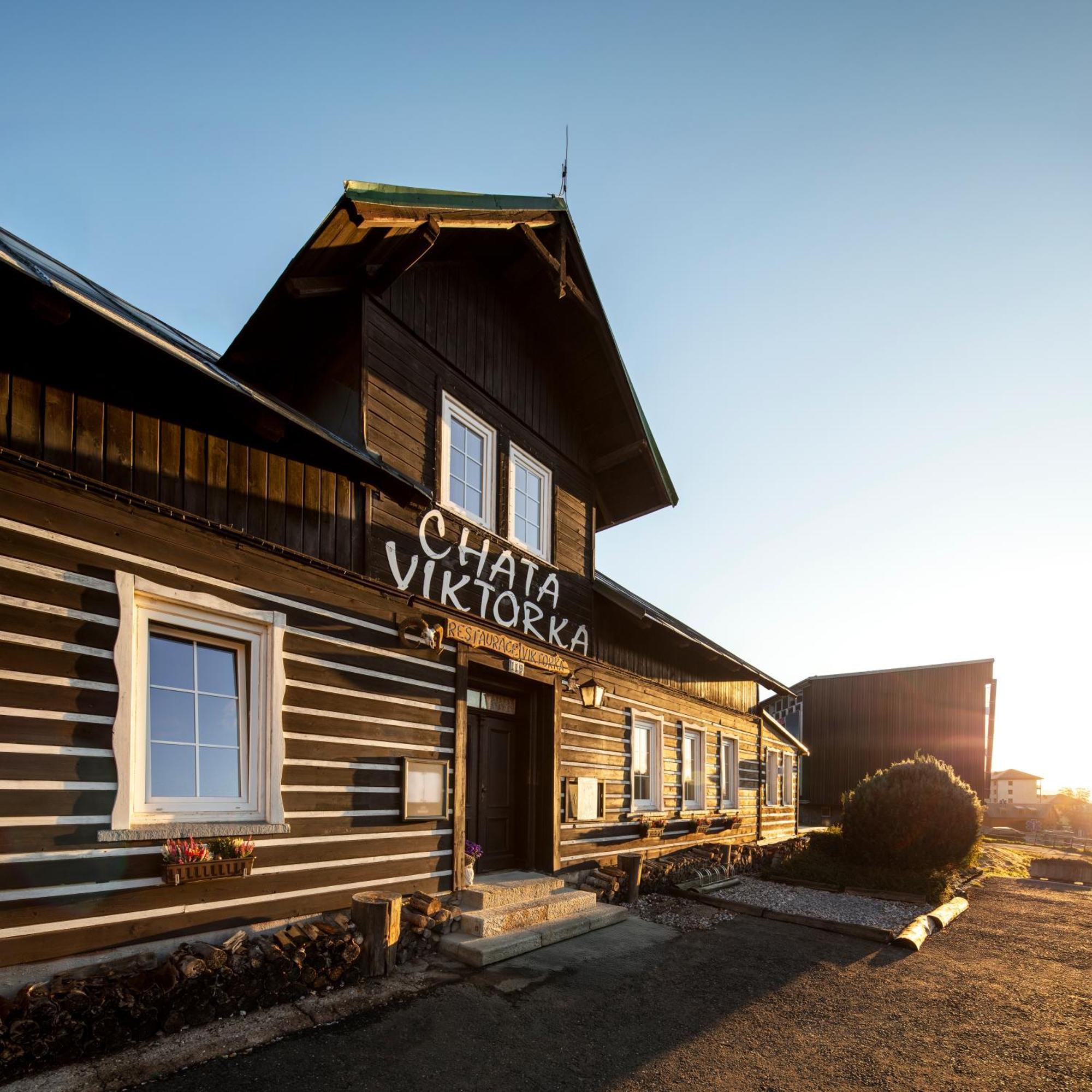 Krkonošská chata Viktorka Janske Lazne Exterior foto